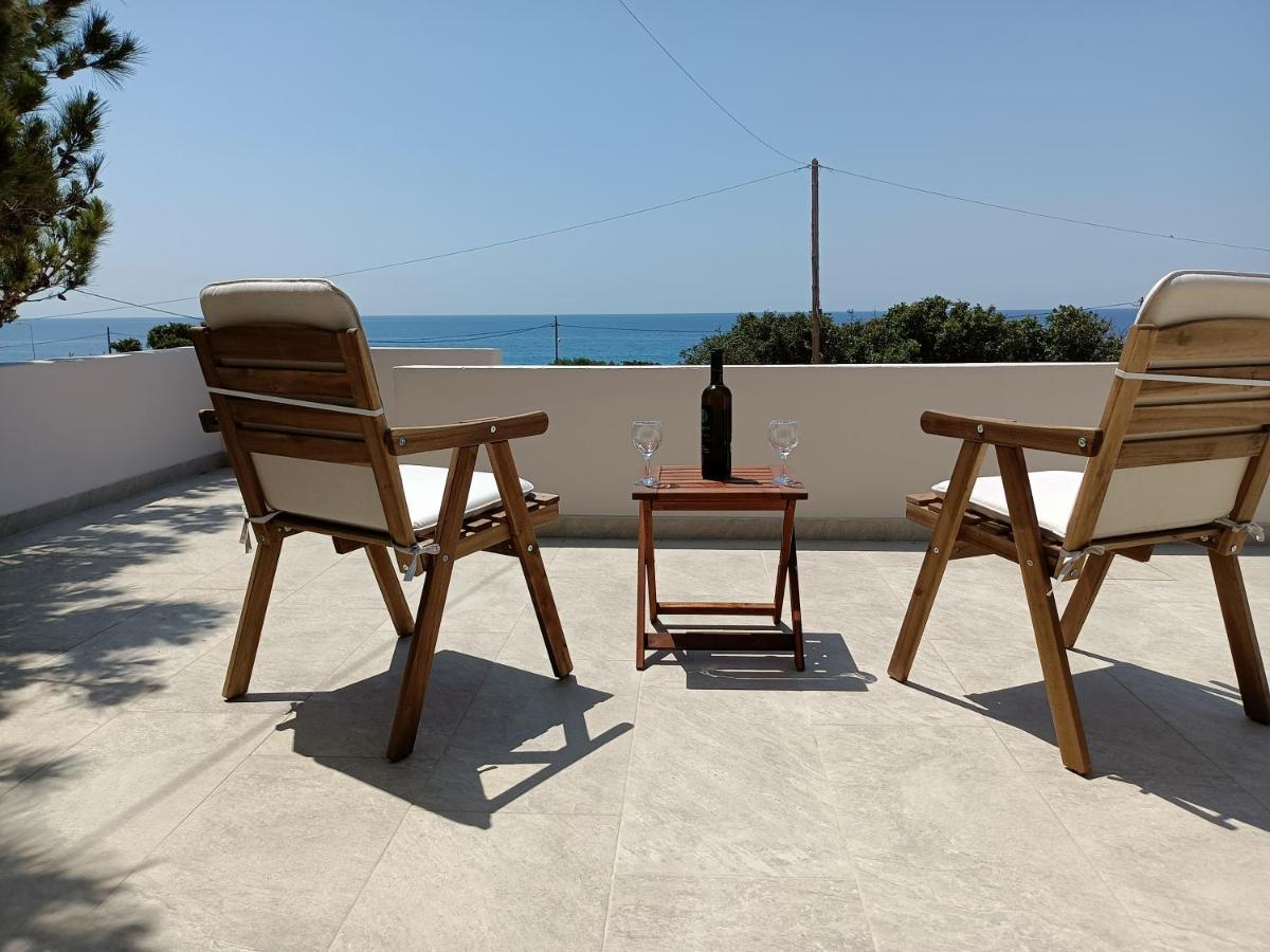 Вилла Sea View Pine House Макригиалос Экстерьер фото