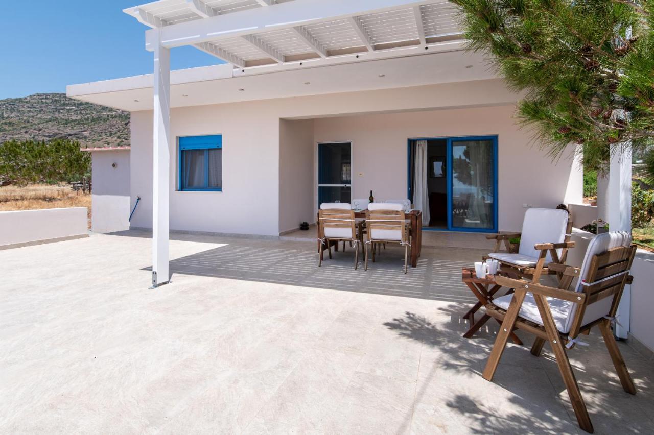 Вилла Sea View Pine House Макригиалос Экстерьер фото