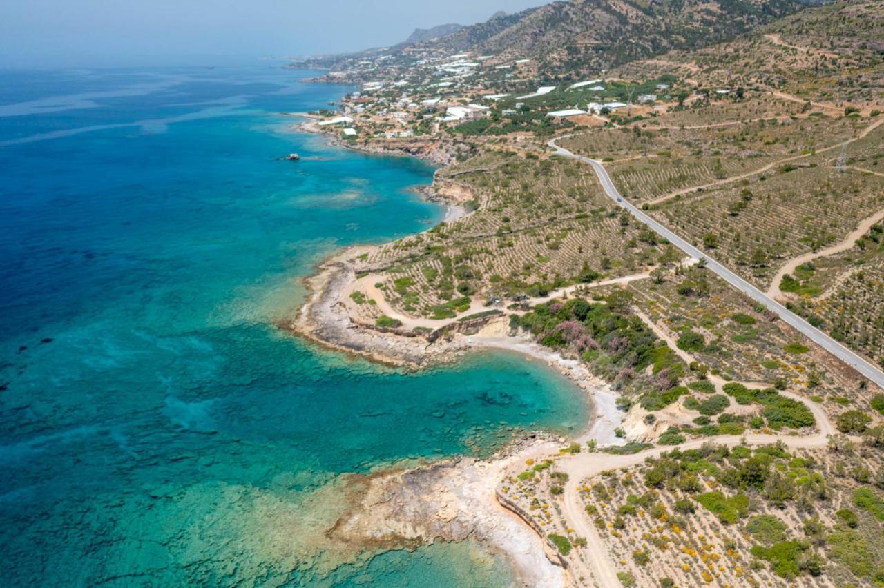Вилла Sea View Pine House Макригиалос Экстерьер фото