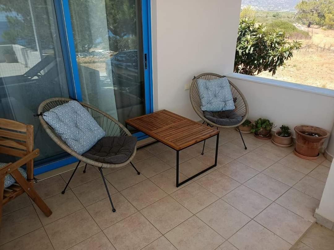 Вилла Sea View Pine House Макригиалос Экстерьер фото