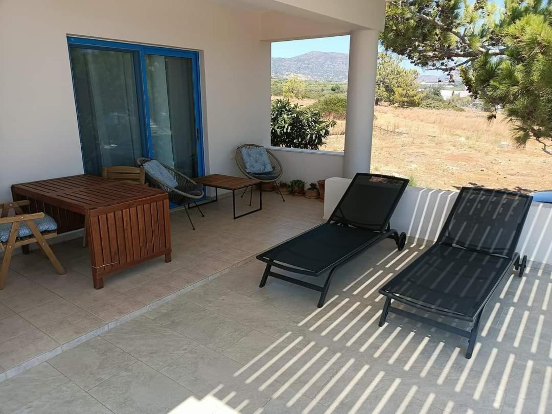 Вилла Sea View Pine House Макригиалос Экстерьер фото